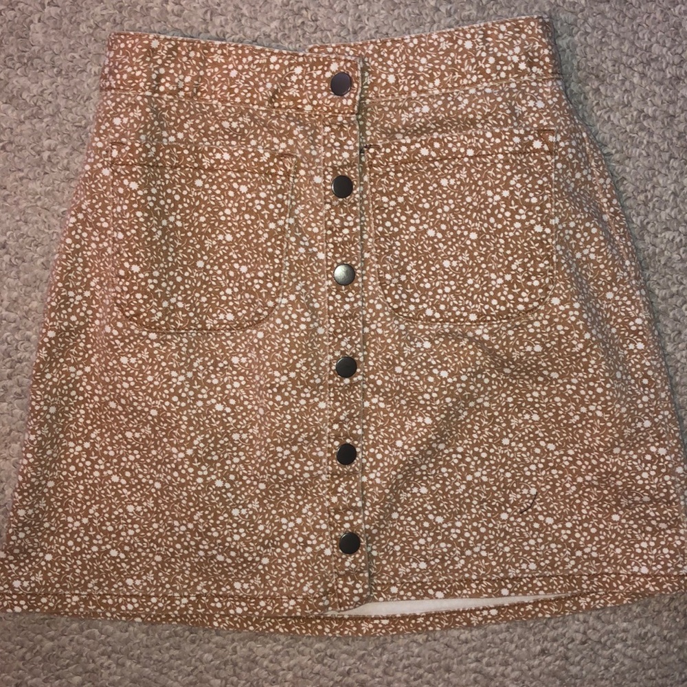 Kimchi Blue floral skirt